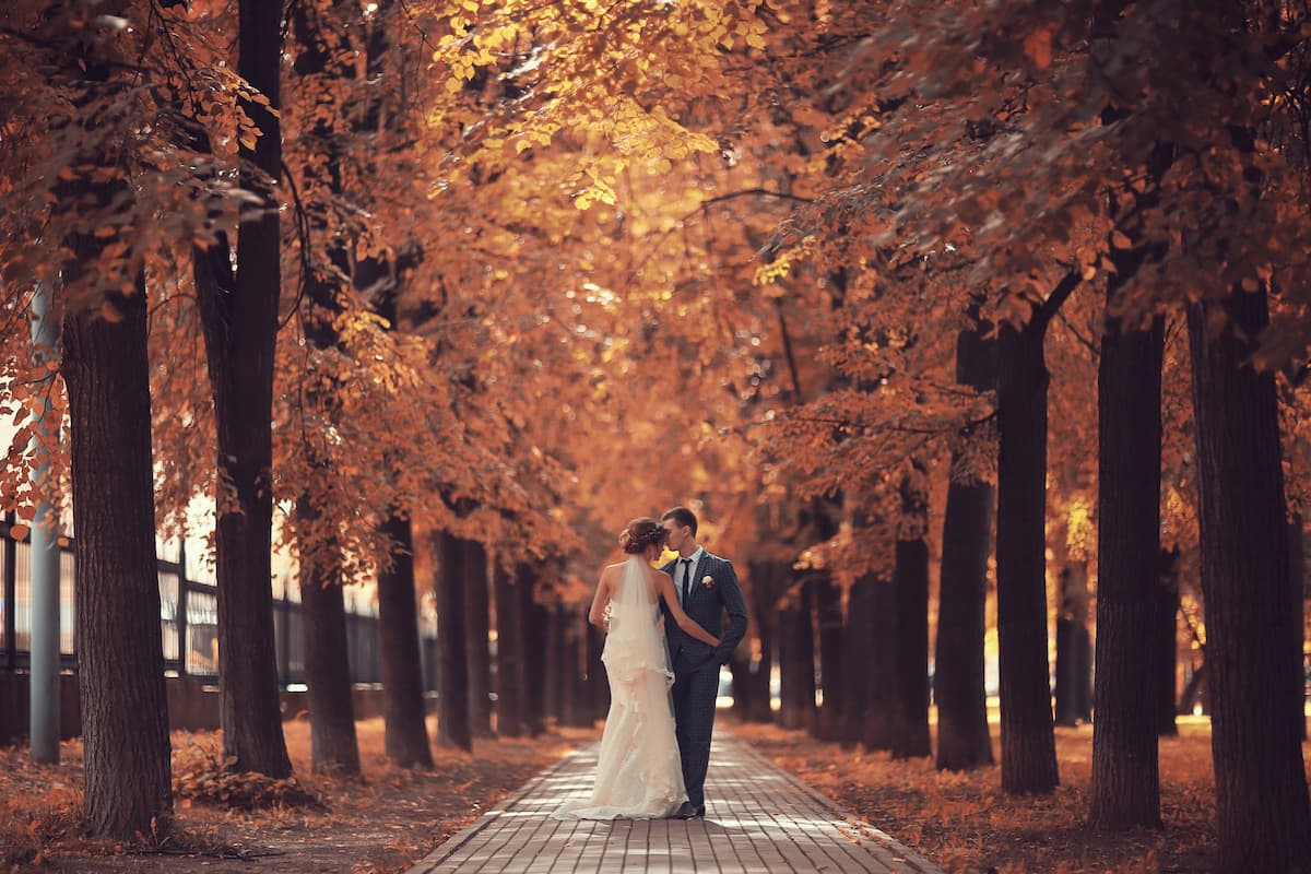wesele jesień